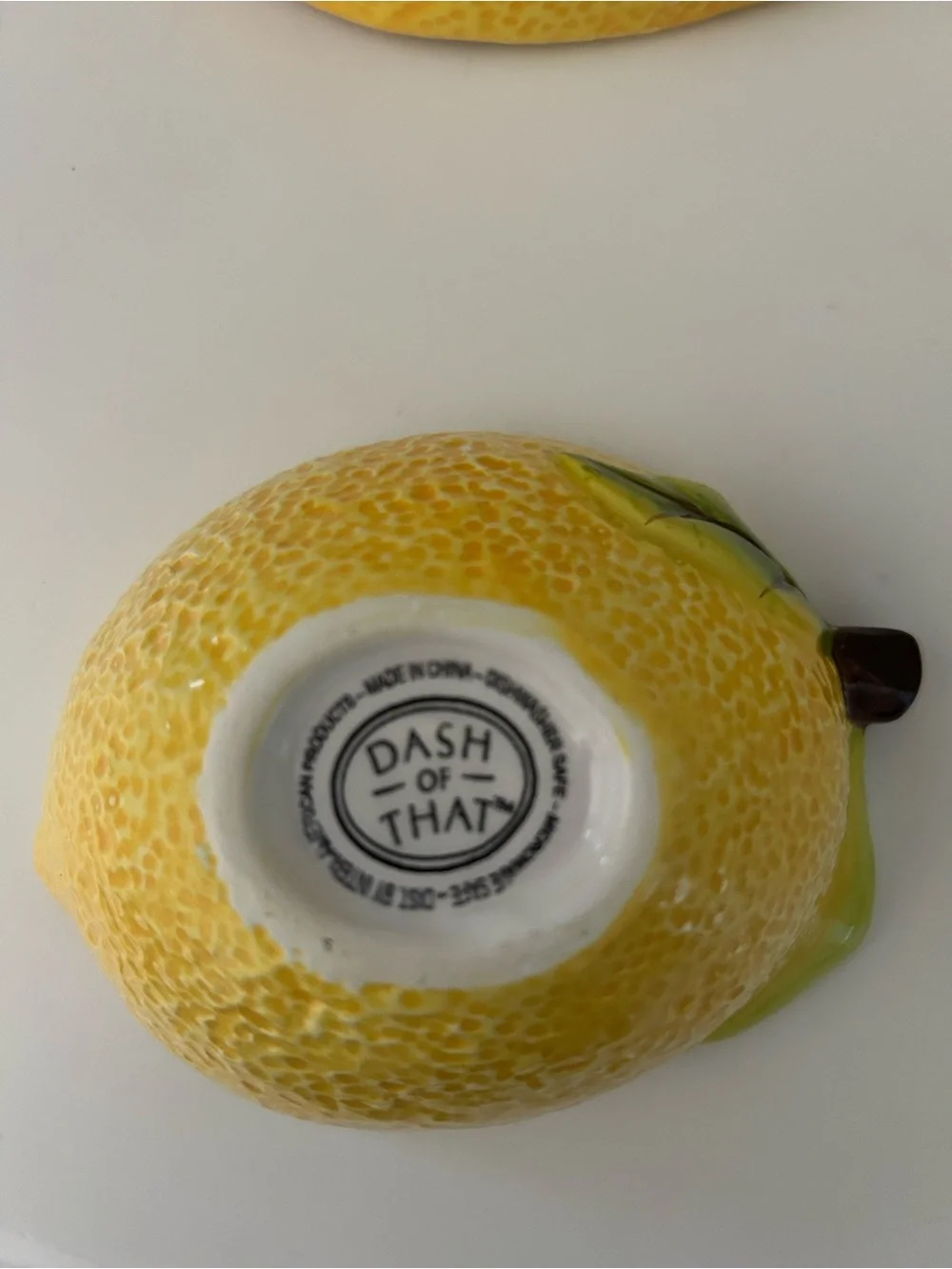 Dash of That Ceramic Lemon Measuring Cup Set Cottagecore Whimsy